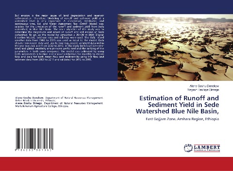 Estimation of Runoff and Sediment Yield in Sede Watershed Blue Nile Basin,: East Gojjam Zone, Amhara Region, Ethiopia