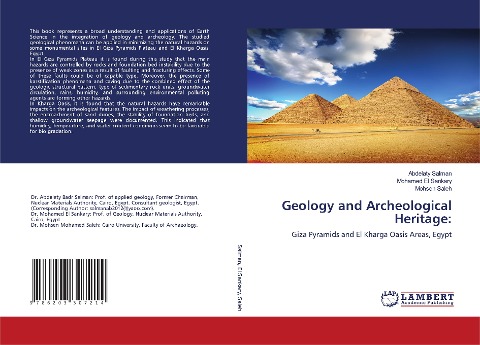 Geology and Archeological Heritage:: Giza Pyramids and El Kharga Oasis Areas, Egypt