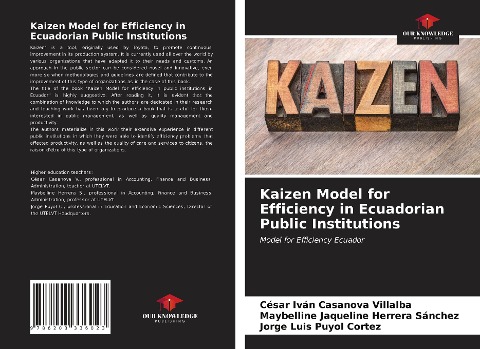 Kaizen Model for Efficiency in Ecuadorian Public Institutions: Model for Efficiency Ecuador