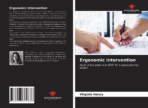 Ergonomic intervention: Study of two poles of an ESAT for a space planning project