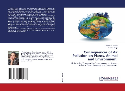 Consequences of Air Pollution on Plants, Animal and Environment: Air Pollution Types and its Consequences on Human, Animals, Plants, Economy and Environment