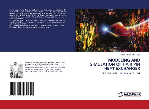 MODELING AND SIMULATION OF HAIR PIN HEAT EXCHANGER: CFD ANALYSIS USING NANO FLUIDS