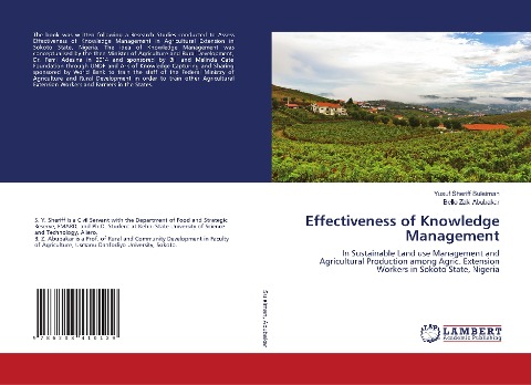 Effectiveness of Knowledge Management: In Sustainable Land use Management and Agricultural Production among Agric. Extension Workers in Sokoto State, Nigeria