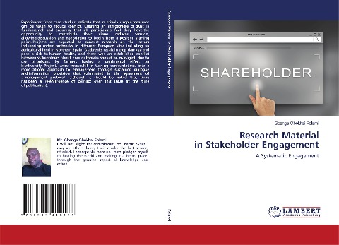 Research Material in Stakeholder Engagement: A Systematic Engagement