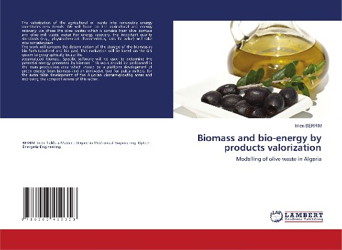 Biomass and bio-energy by products valorization: Modelling of olive waste in Algeria