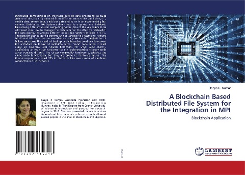 A Blockchain Based Distributed File System for the Integration in MPI: Blockchain Application