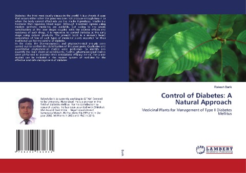 Control of Diabetes: A Natural Approach: Medicinal Plants for Management of Type II Diabetes Mellitus