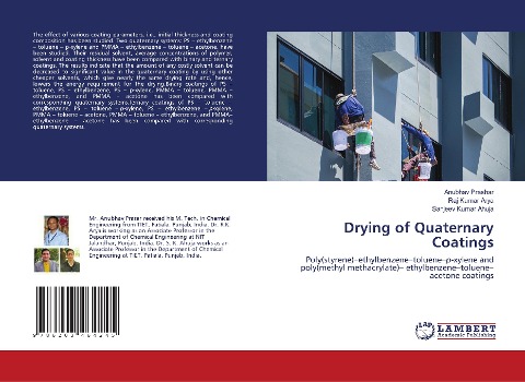 Drying of Quaternary Coatings: Poly(styrene)-ethylbenzene-toluene-p-xylene and poly(methyl methacrylate)- ethylbenzene-toluene-acetone coatings