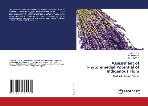Assessment of Phytoremedial Potential of Indigenous Flora: Steel Industries in Nigeria