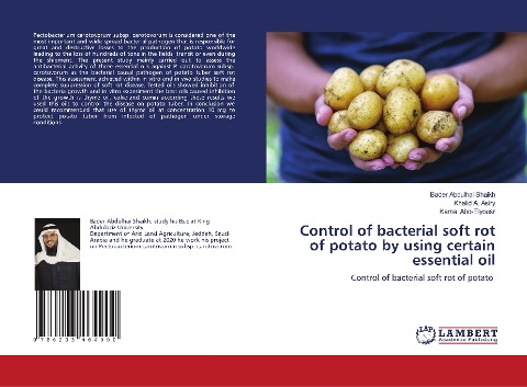Control of bacterial soft rot of potato by using certain essential oil: Control of bacterial soft rot of potato