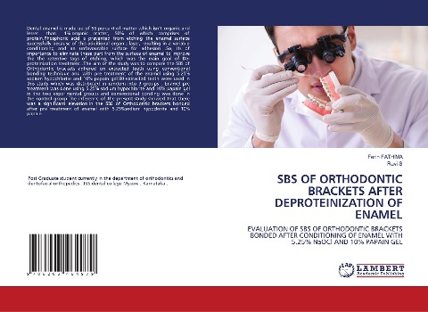 SBS OF ORTHODONTIC BRACKETS AFTER DEPROTEINIZATION OF ENAMEL: EVALUATION OF SBS OF ORTHODONTIC BRACKETS BONDED AFTER CONDITIONING OF ENAMEL WITH 5.25% NaOCl AND 10% PAPAIN GEL