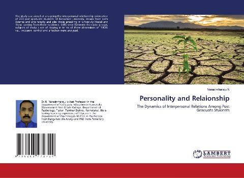 Personality and Relaionship: The Dynamics of Interpersonal Relations Among Post Graduate Students