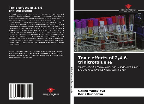 Toxic effects of 2,4,6-trinitrotoluene: Toxicity of 2,4,6-trinitrotoluene against Bacillus subtilis SK1 and Pseudomonas fluorescens B-3468