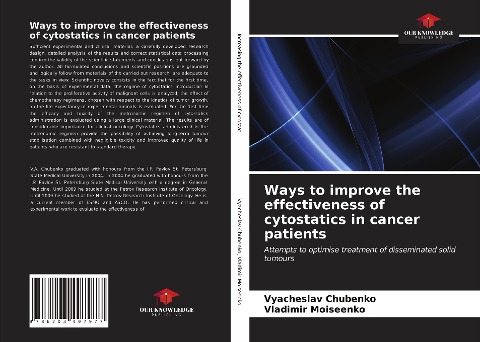 Ways to improve the effectiveness of cytostatics in cancer patients: Attempts to optimise treatment of disseminated solid tumours