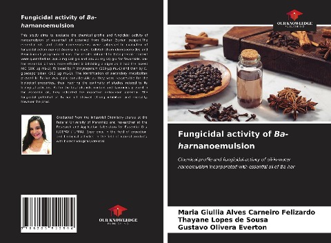 Fungicidal activity of Ba-harnanoemulsion: Chemical profile and fungicidal activity of oil-in-water nanoemulsion incorporated with essential oil of Ba-har