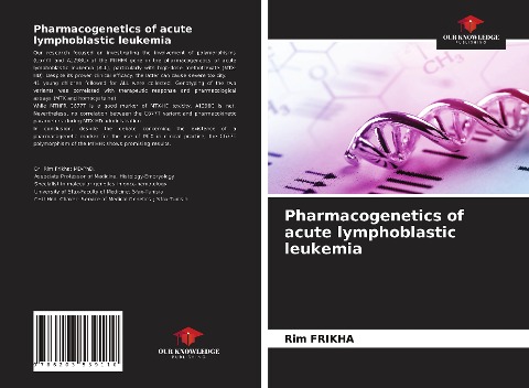 Pharmacogenetics of acute lymphoblastic leukemia