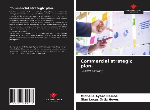 Commercial strategic plan.: Paukstro Company