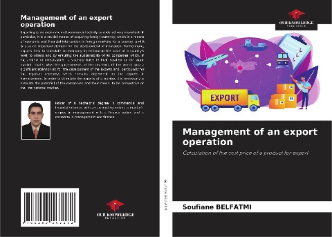 Management of an export operation: Calculation of the cost price of a product for export