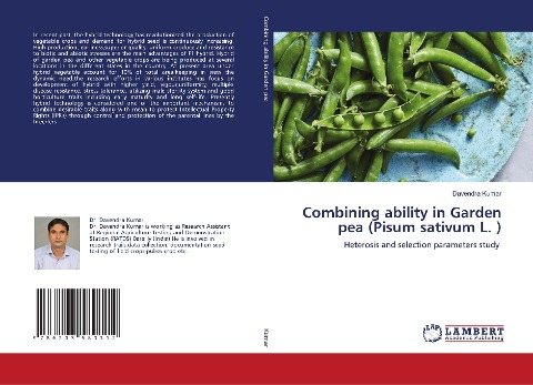 Combining ability in Garden pea (Pisum sativum L. ): Heterosis and selection parameters study
