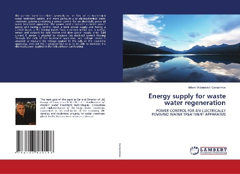 Energy supply for waste water regeneration: POWER CONTROL FOR AN ELECTRICALLYPOWERED WATER TREATMENT APPARATUS