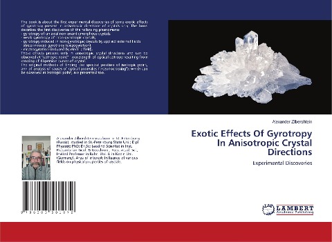 Exotic Effects Of Gyrotropy In Anisotropic Crystal Directions: Experimental Discoveries