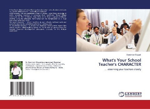 Whats Your School Teachers CHARACTER: .....observing your teachers closely