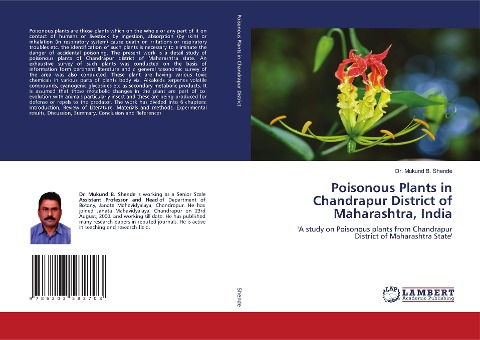 Poisonous Plants in Chandrapur District of Maharashtra, India: A study on Poisonous plants from Chandrapur District of Maharashtra State