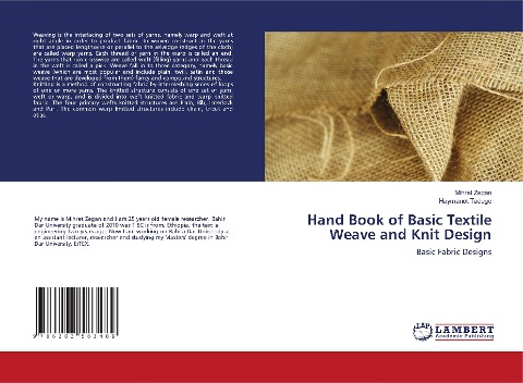 Hand Book of Basic Textile Weave and Knit Design: Basic Fabric Designs