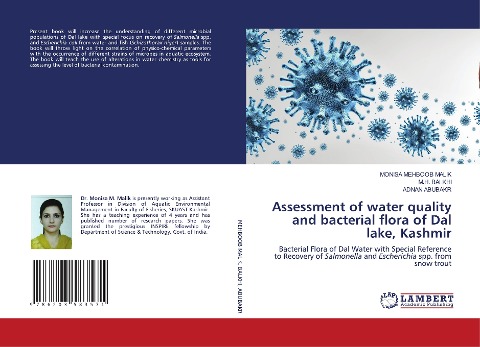 Assessment of water quality and bacterial flora of Dal lake, Kashmir: Bacterial Flora of Dal Water with Special Reference to Recovery of Salmonella and Escherichia spp. from snow trout