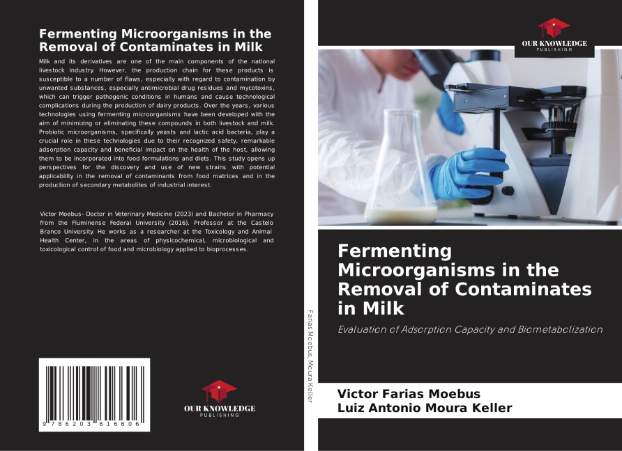 Fermenting Microorganisms in the Removal of Contaminates in Milk: Evaluation of Adsorption Capacity and Biometabolization