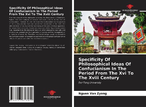 Specificity Of Philosophical Ideas Of Confucianism In The Period From The Xvi To The Xviii Century: Dui Tang University