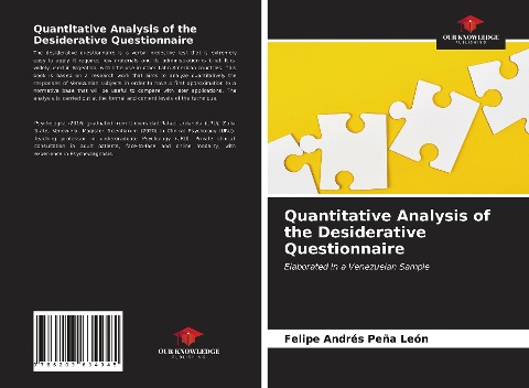 Quantitative Analysis of the Desiderative Questionnaire: Elaborated in a Venezuelan Sample
