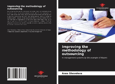 Improving the methodology of outsourcing: in management systems by the example of Mazars