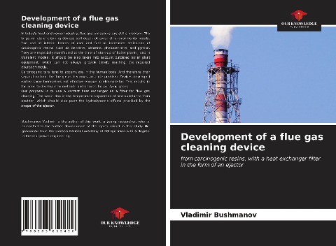 Development of a flue gas cleaning device: from carcinogenic resins, with a heat exchanger filter in the form of an ejector