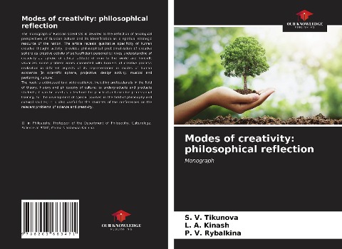 Modes of creativity: philosophical reflection: Monograph