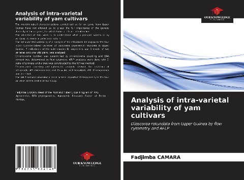 Analysis of intra-varietal variability of yam cultivars: Dioscorea rotundata from Upper Guinea by flow cytometry and AFLP