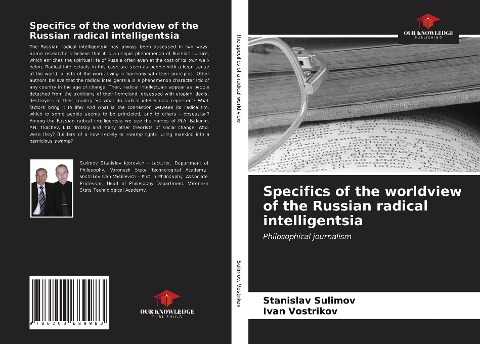 Specifics of the worldview of the Russian radical intelligentsia: Philosophical journalism
