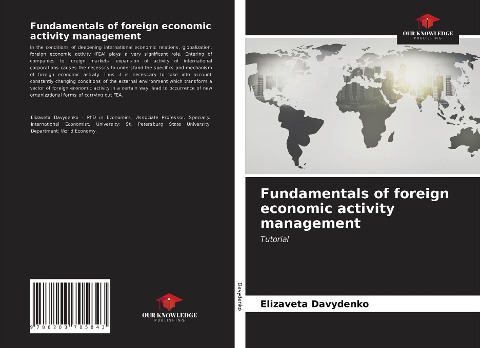 Fundamentals of foreign economic activity management: Tutorial