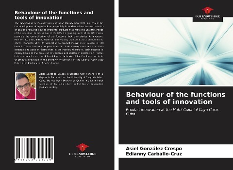 Behaviour of the functions and tools of innovation: Product innovation at the Hotel Colonial Cayo Coco, Cuba