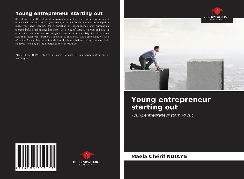 Young entrepreneur starting out: Young entrepreneur starting out