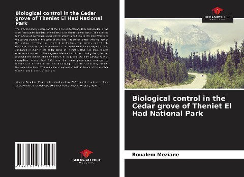 Biological control in the Cedar grove of Theniet El Had National Park