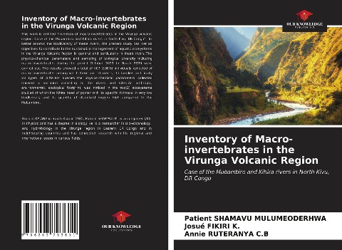 Inventory of Macro-invertebrates in the Virunga Volcanic Region: Case of the Mubambiro and Kihira rivers in North Kivu, DR Congo
