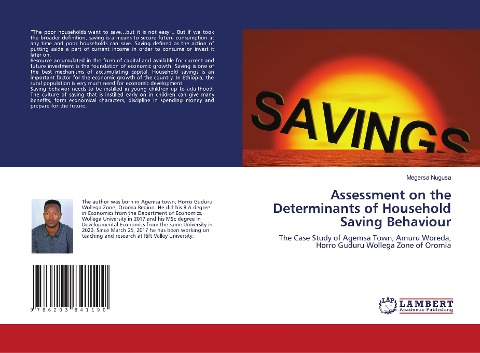 Assessment on the Determinants of Household Saving Behaviour: The Case Study of Agemsa Town, Amuru Woreda, Horro Guduru Wollega Zone of Oromia