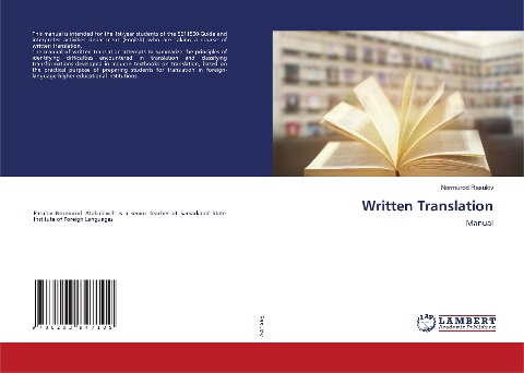 Written Translation: Manual