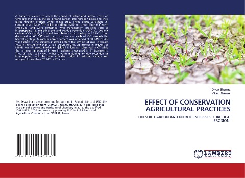 EFFECT OF CONSERVATION AGRICULTURAL PRACTICES: ON SOIL CARBON AND NITROGEN LOSSES THROUGH EROSION