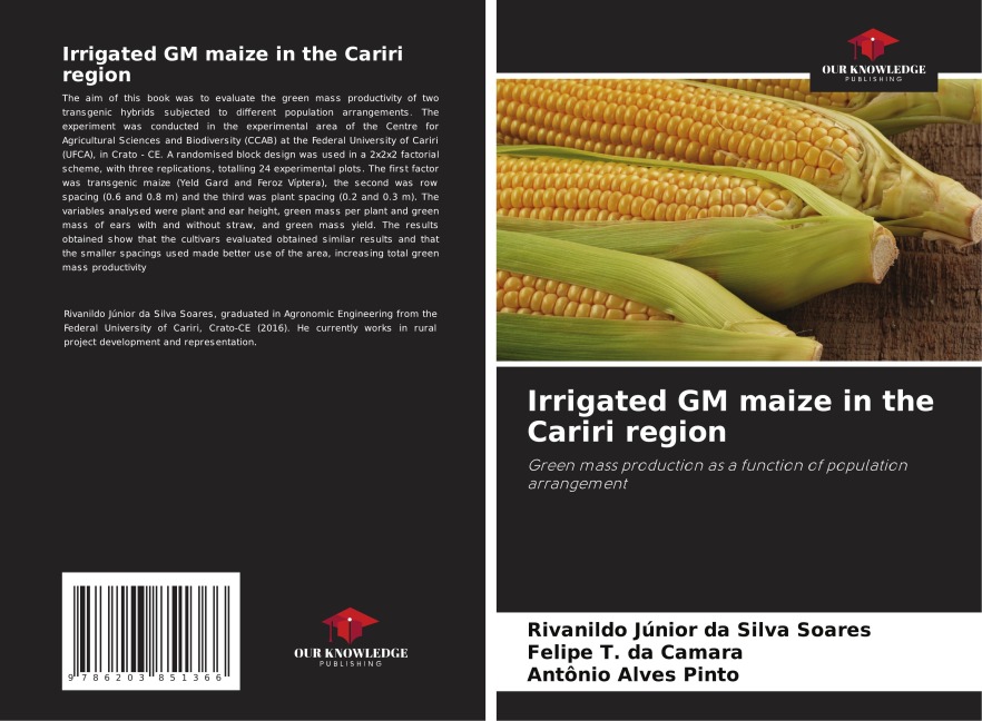 Irrigated GM maize in the Cariri region: Green mass production as a function of population arrangement