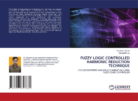 FUZZY LOGIC CONTROLLED HARMONIC REDUCTION TECHNIQUE: CYCLOCONVERTER HARMONIC ELIMINATION USING FUZZY LOGIC CONTROLLER