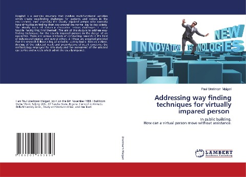 Addressing way finding techniques for virtually impared person: In public building.How can a virtual person move without assistance.
