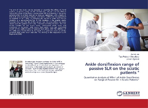 Ankle dorsiflexion range of passive SLR on the sciatic patients : Quantitative Analysis of Effect of Ankle Dorsiflexion on Range of Passive Slr in Sciatic Patients