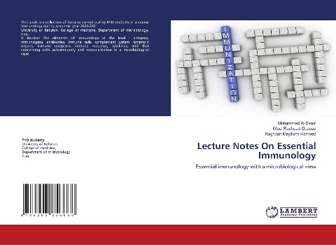 Lecture Notes On Essential Immunology: Essential immunology with a microbiological view